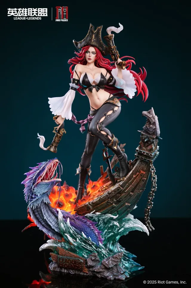 jimei-miss-fortune-bounty-hunter-statue-43-cm-resin image 1