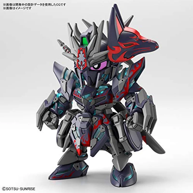 bandai-sdw-heroes-sasuke-delta-gundam-gunpla-modellbausatz-nr-06 image 2