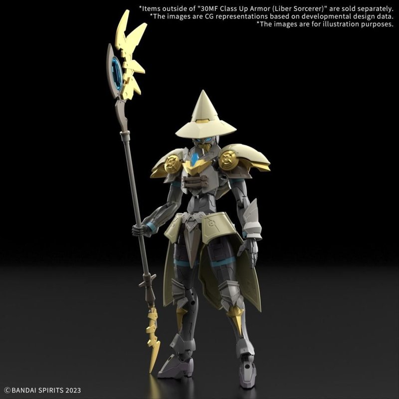 bandai-30mf-a13-liber-sorcerer-class-up-armor-modellbausatz image 4