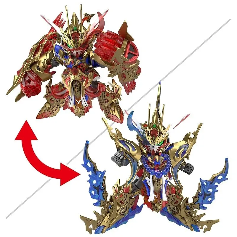 bandai-gundam-sdw-heroes-black-triharo-clear-set image 1
