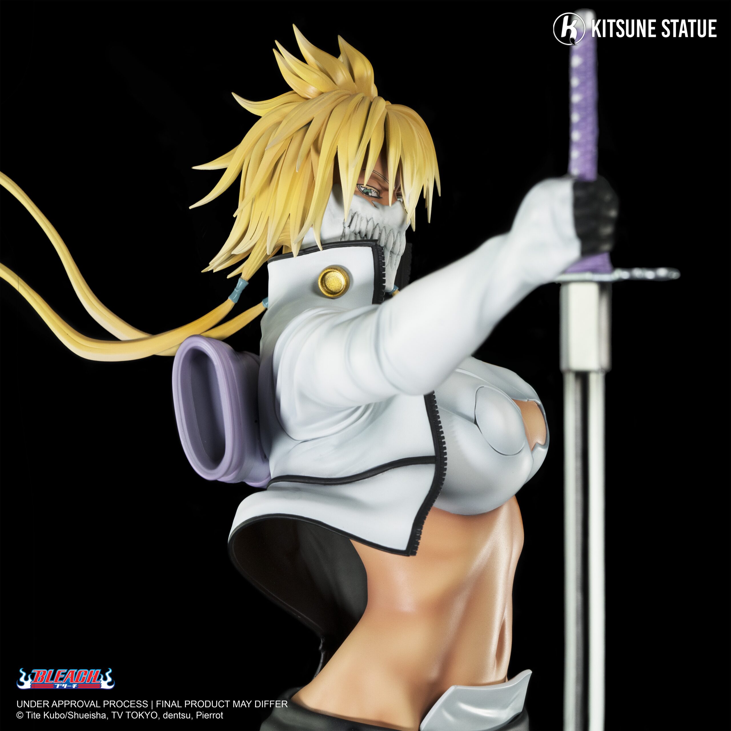 anistue-scale-area-bleach-tia-hallibel-kitsune-resin-statue-1-4 image 5