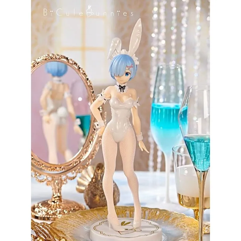 furyu-re-zero-rem-bicute-bunnies-figur-white-pearl-ver image 1