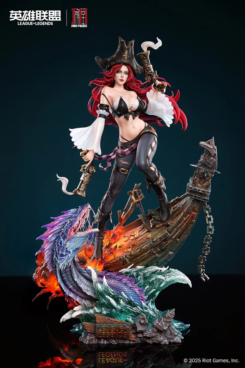 jimei-miss-fortune-bounty-hunter-statue-43-cm-resin image 5