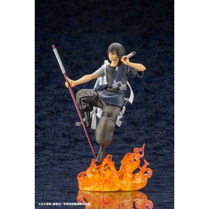 kotobukiya-fire-force-shinmon-benimaru-figur-1-8-scale-statue image 3
