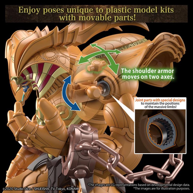 bandai-yu-gi-oh-exodia-figure-rise-amplified-model-kit image 4