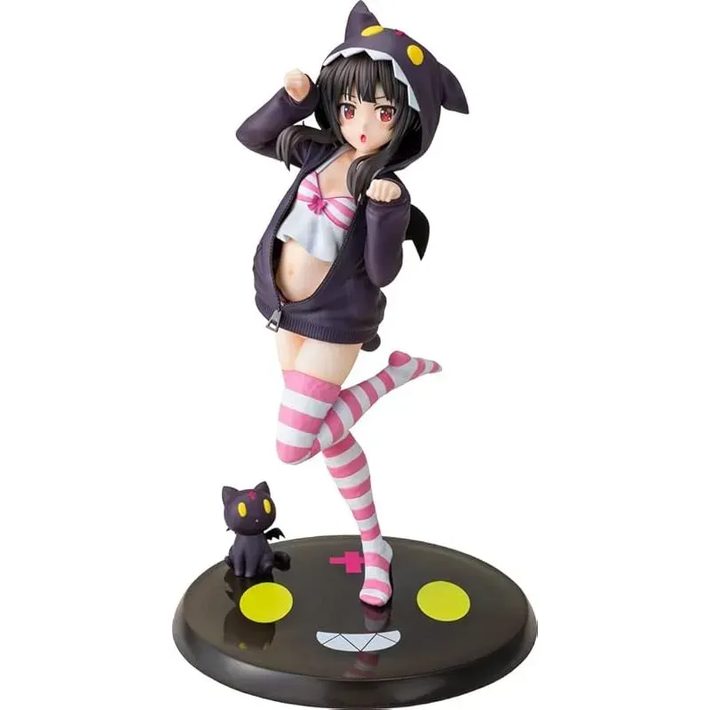 kadokawa-konosuba-megumin-hoodie-look-chomusuke-1-7-figur image 1