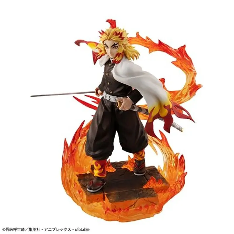 megahouse-demon-slayer-kyojuro-rengoku-g-e-m-anime-figur image 4