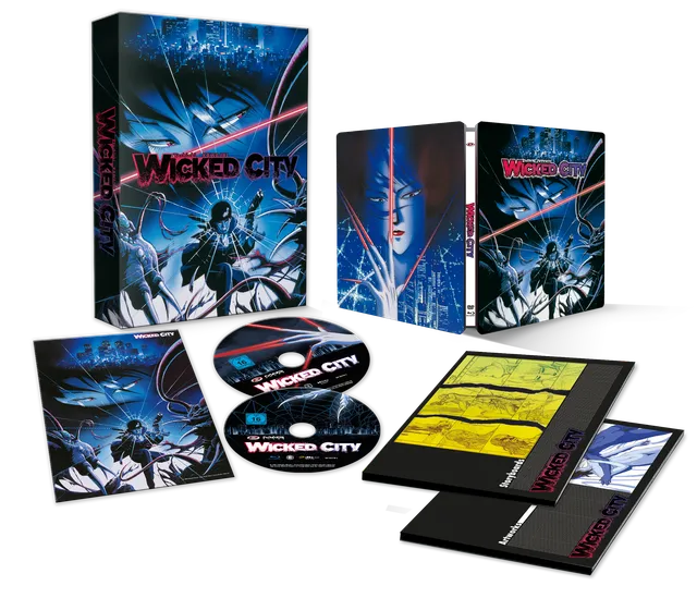 wicked-city-a4-collector-s-edition-blu-ray-dvd-steelbook image 1