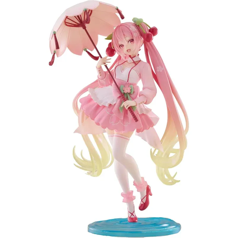 taito-vocaloid-sakura-miku-amp-figur-sakura-dress image 1