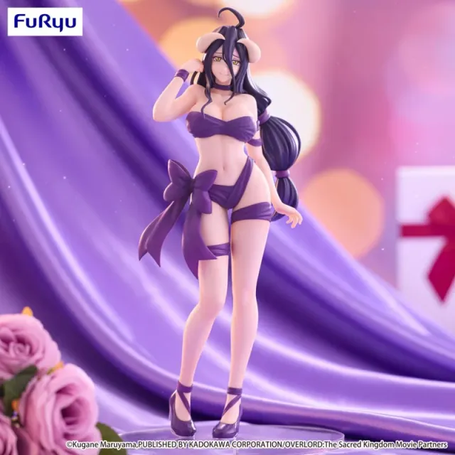 furyu-overlord-albedo-bicute-bunnies-figur-ribbon-version image 1