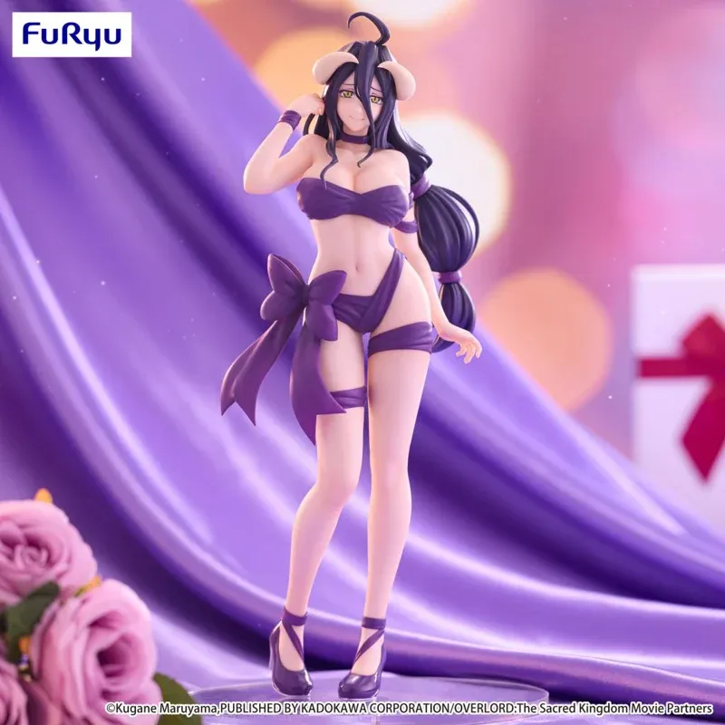 furyu-overlord-albedo-bicute-bunnies-figur-ribbon-version image 1