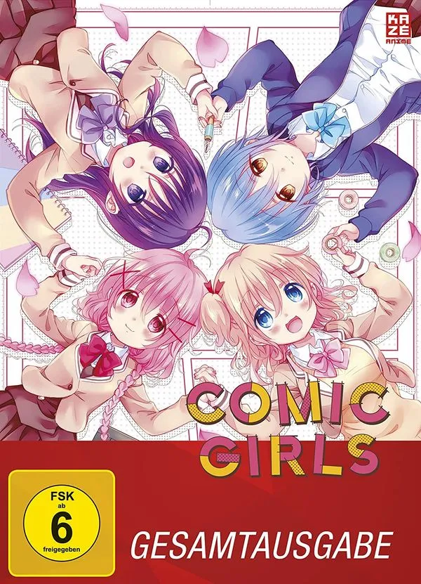 comic-girls-gesamtausgabe-dvd-kaz-anime-300-min-ohne-schuber image 1