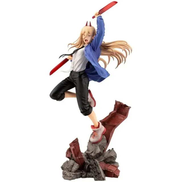 kotobukiya-chainsaw-man-power-artfx-j-figur-blut-teufel image 1