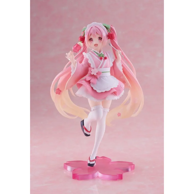taito-vocaloid-coreful-sakura-miku-japanese-caf-figur image 4