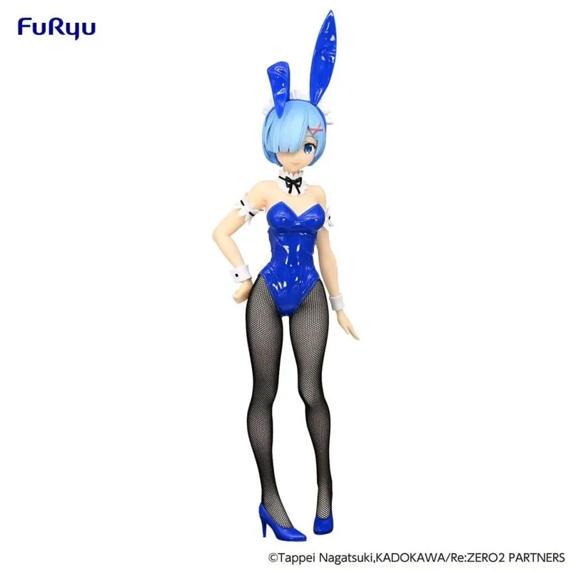furyu-re-zero-rem-blue-bicute-bunnies-figur-bunny image 1