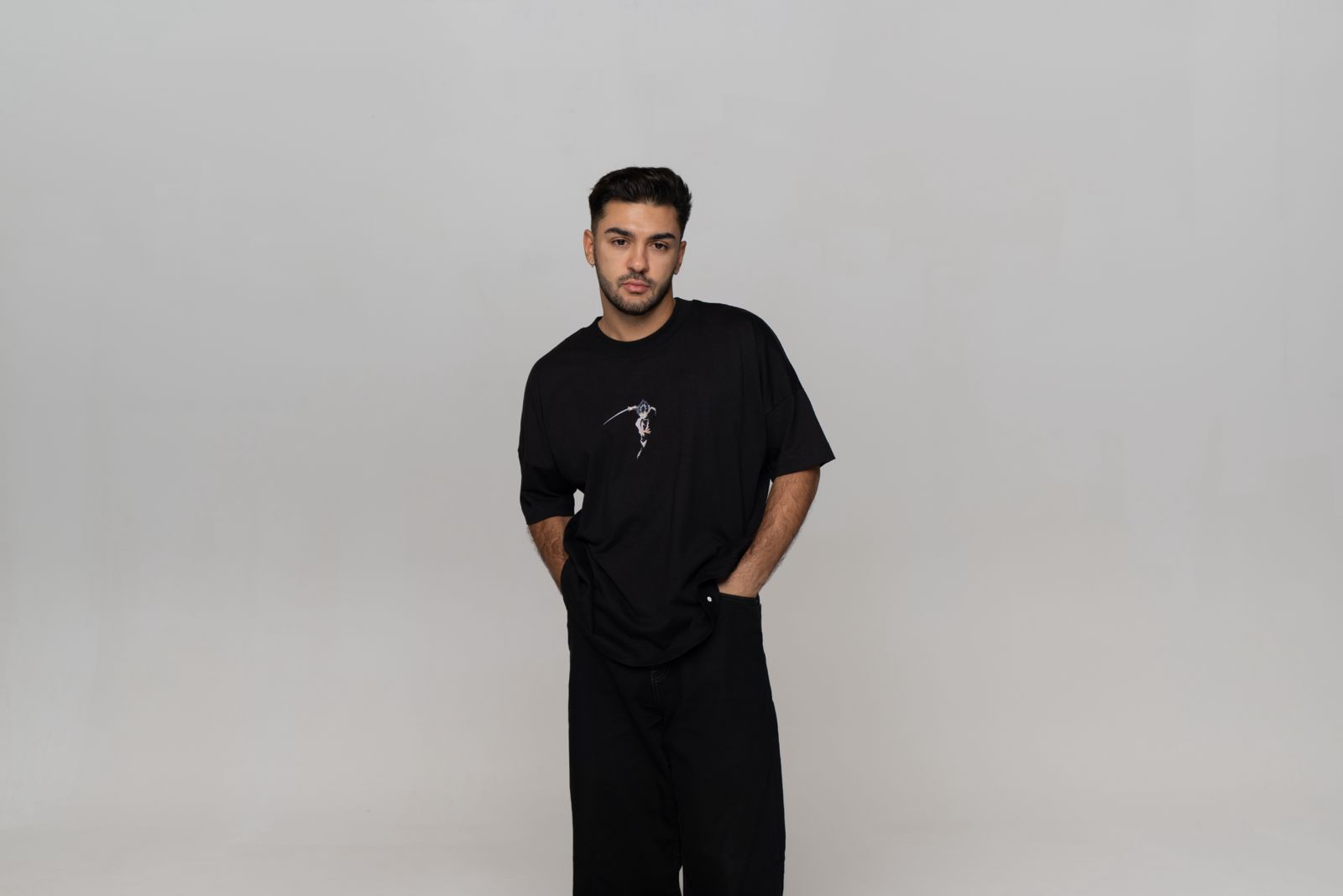 hardball-films-yu-yu-hakusho-t-shirt-oversize-motiv-1-schwarz image 4
