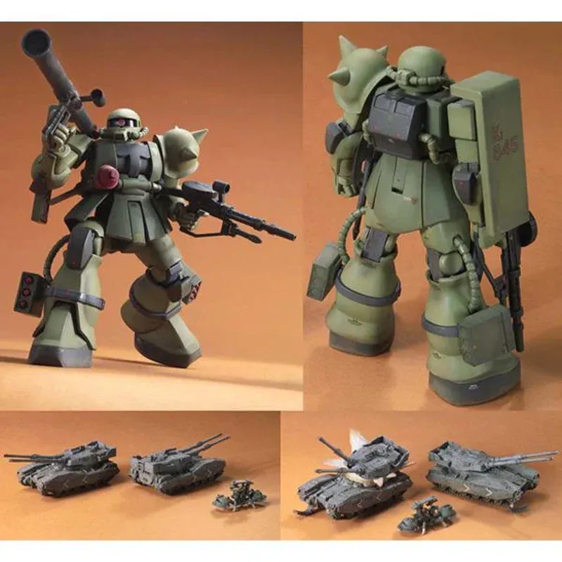 bandai-gundam-hguc-hg-1-144-zaku-ground-attack-set-bausatz image 1