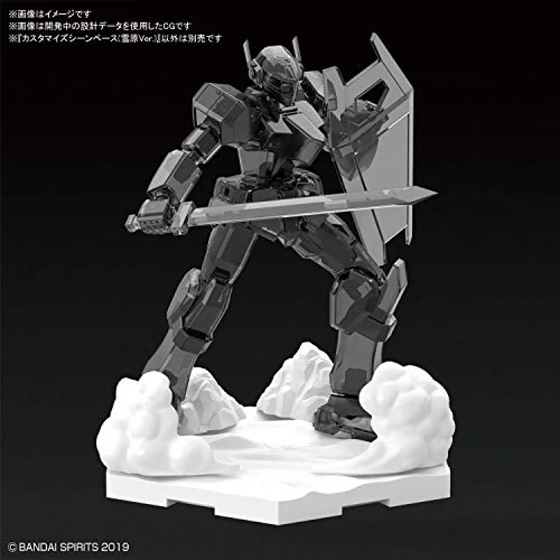 bandai-customize-scene-base-snowfield-ver-display image 4