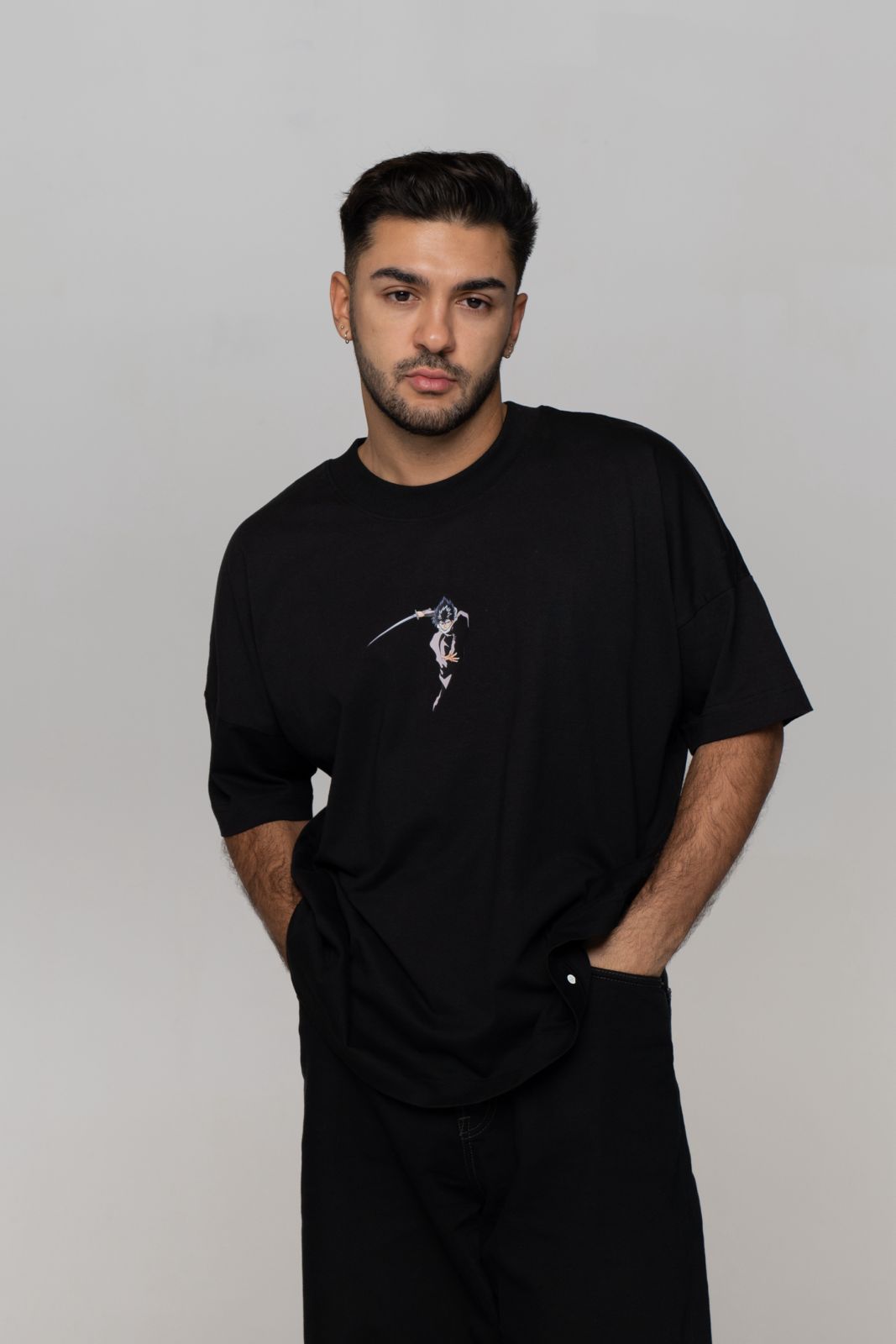 hardball-films-yu-yu-hakusho-t-shirt-oversize-motiv-1-schwarz image 5