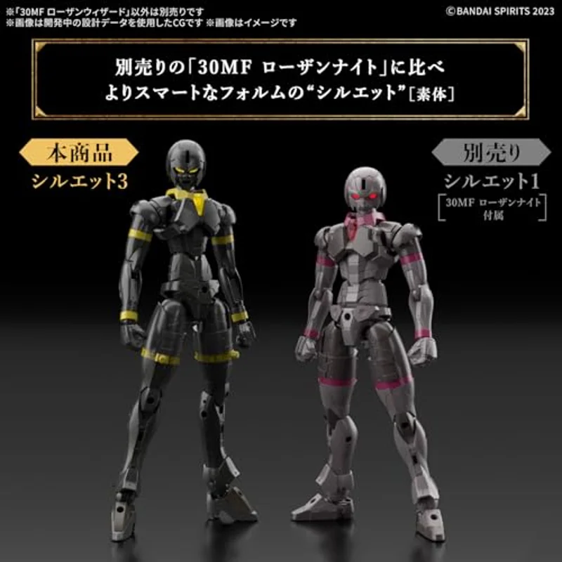 bandai-30mf-14-rosan-wizard-actionfigur-kamen-rider image 3