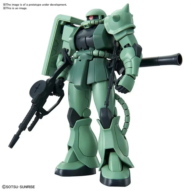 bandai-gundam-hguc-1-144-ms-06-zaku-ii-241-model-kit image 1