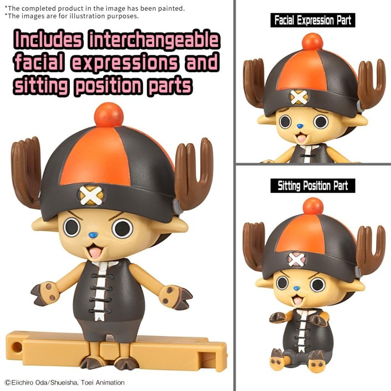 bandai-one-piece-chopper-robo-super-4-5-model-kit-set image 3