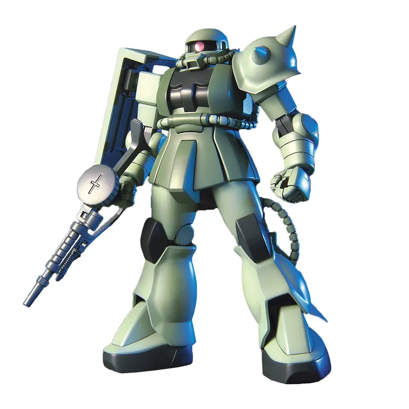 bandai-gundam-040-hguc-1-144-zaku-ii-modellbausatz-mass-production image 1