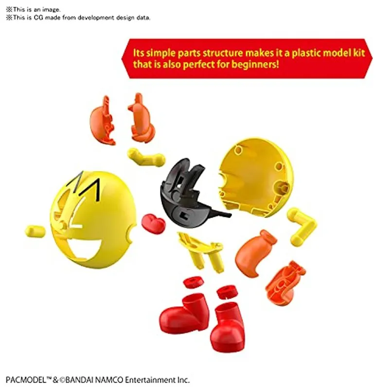 bandai-entry-grade-pac-man-modellbausatz-mit-geister image 4