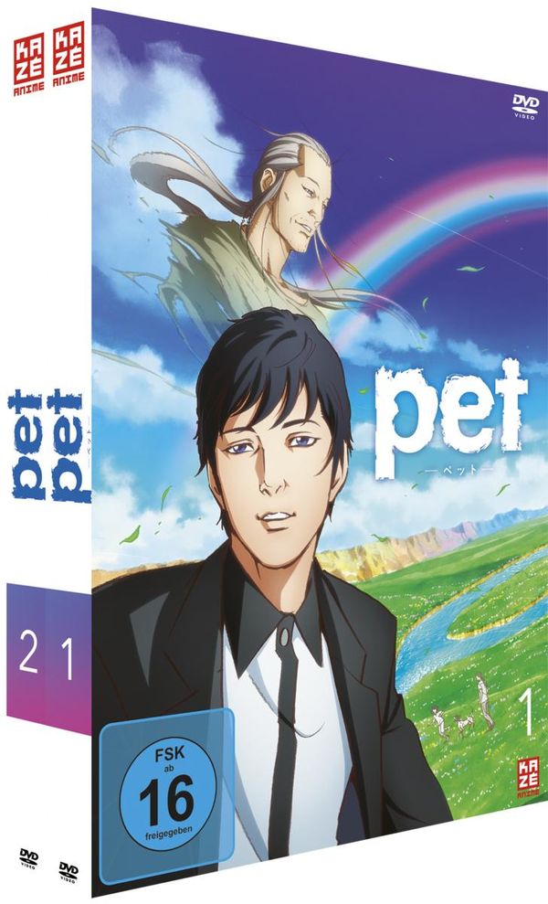 kaz-anime-pet-gesamtausgabe-dvd-thriller-mystery-mit-booklet image 1