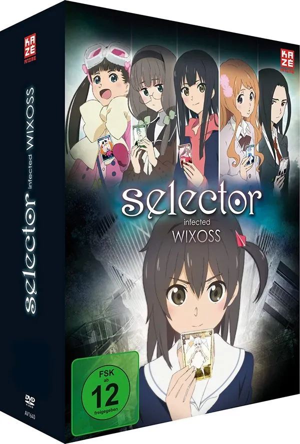 kaz-selector-infected-wixoss-staffel-1-dvd-gesamtausgabe image 1