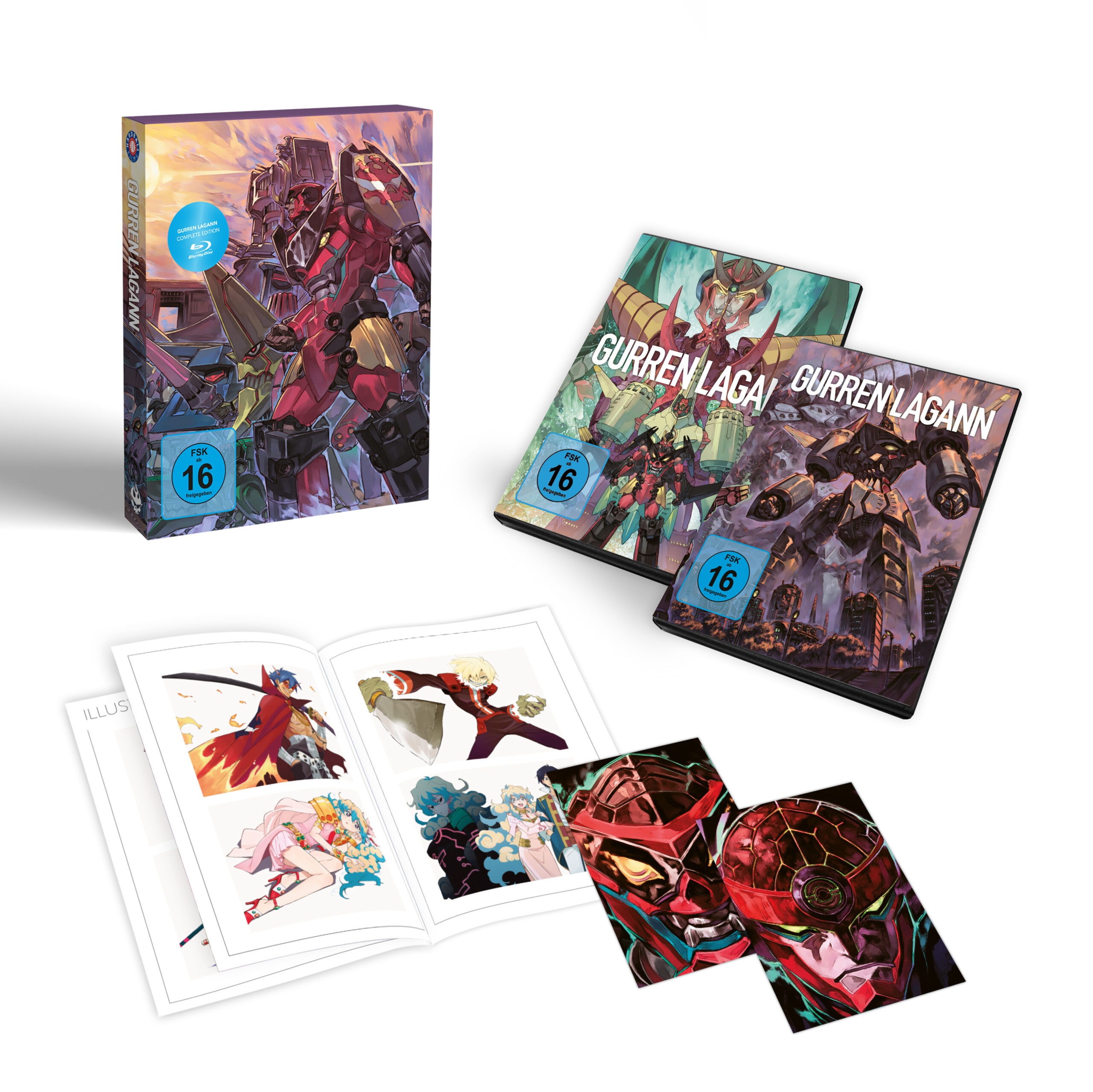 gurren-lagann-gesamtausgabe-blu-ray-27-episoden-hartschuber image 2
