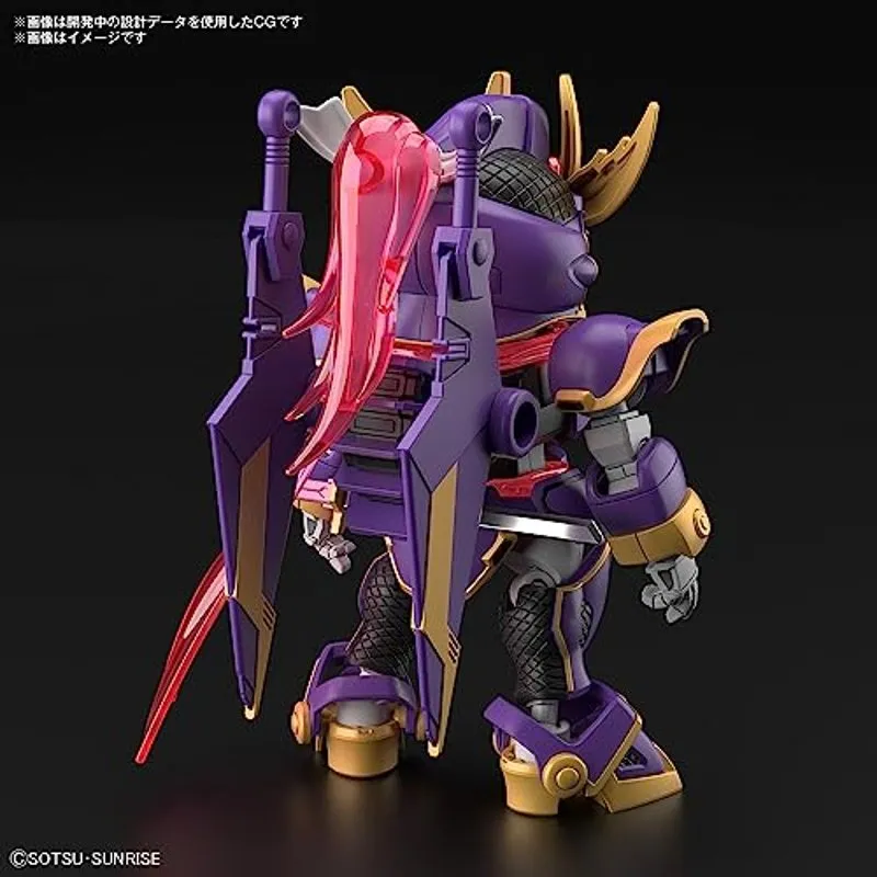 bandai-gundam-sd-cs-f-kunoichi-kai-modellbausatz-zum-stecken image 2