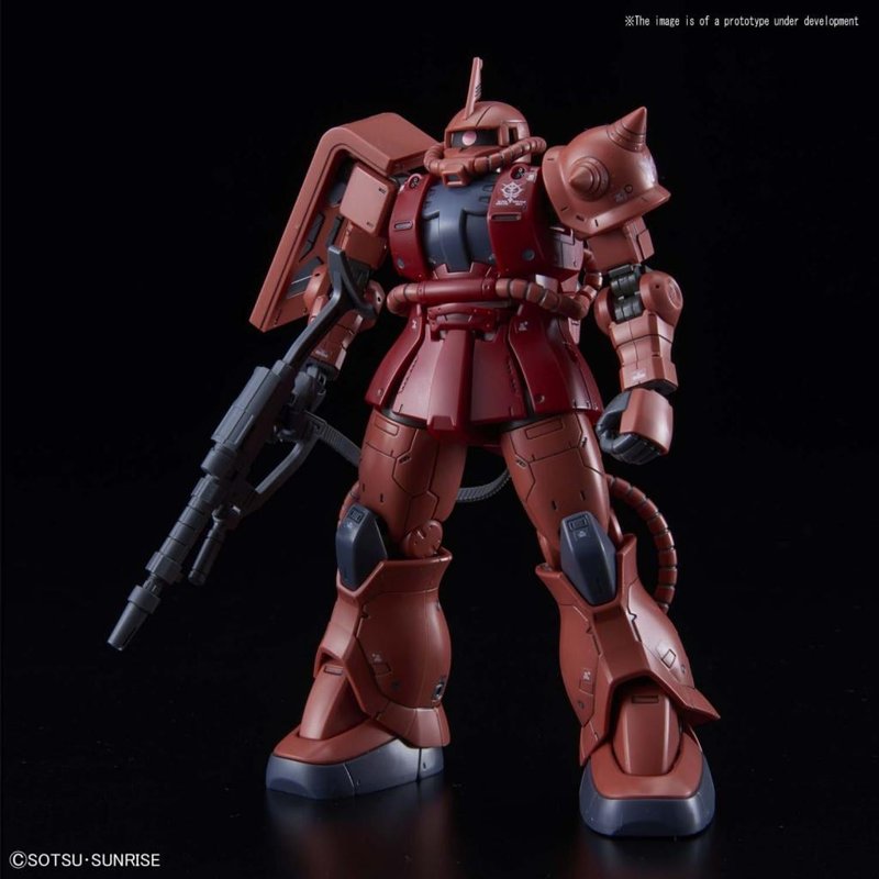 bandai-gundam-hg-zaku-ii-char-1-144-bausatz-rot image 3