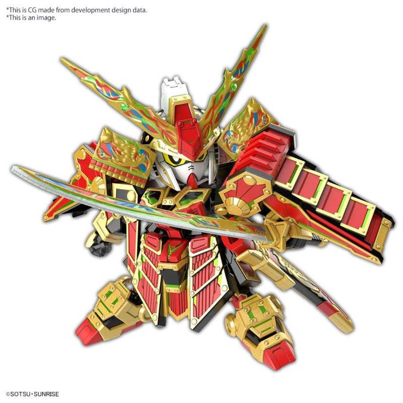 bandai-sdw-heroes-musha-gundam-the-78th-model-kit image 2