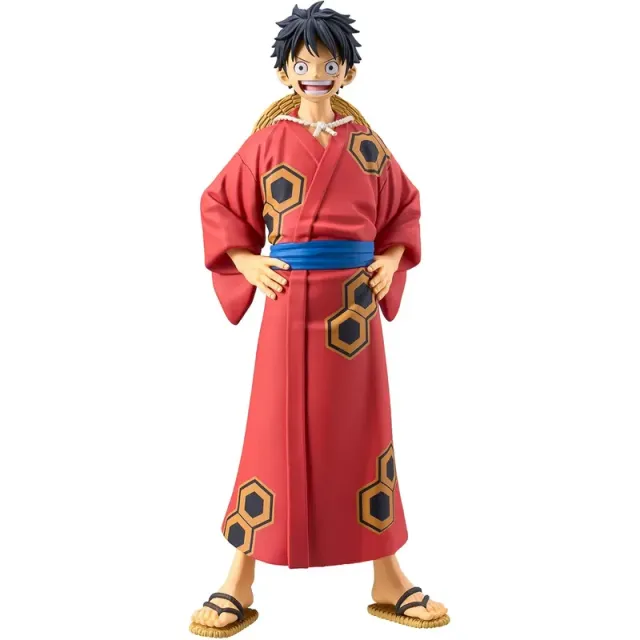 one-piece-luffy-dxf-grandline-yukata-figur-wanokuni image 1