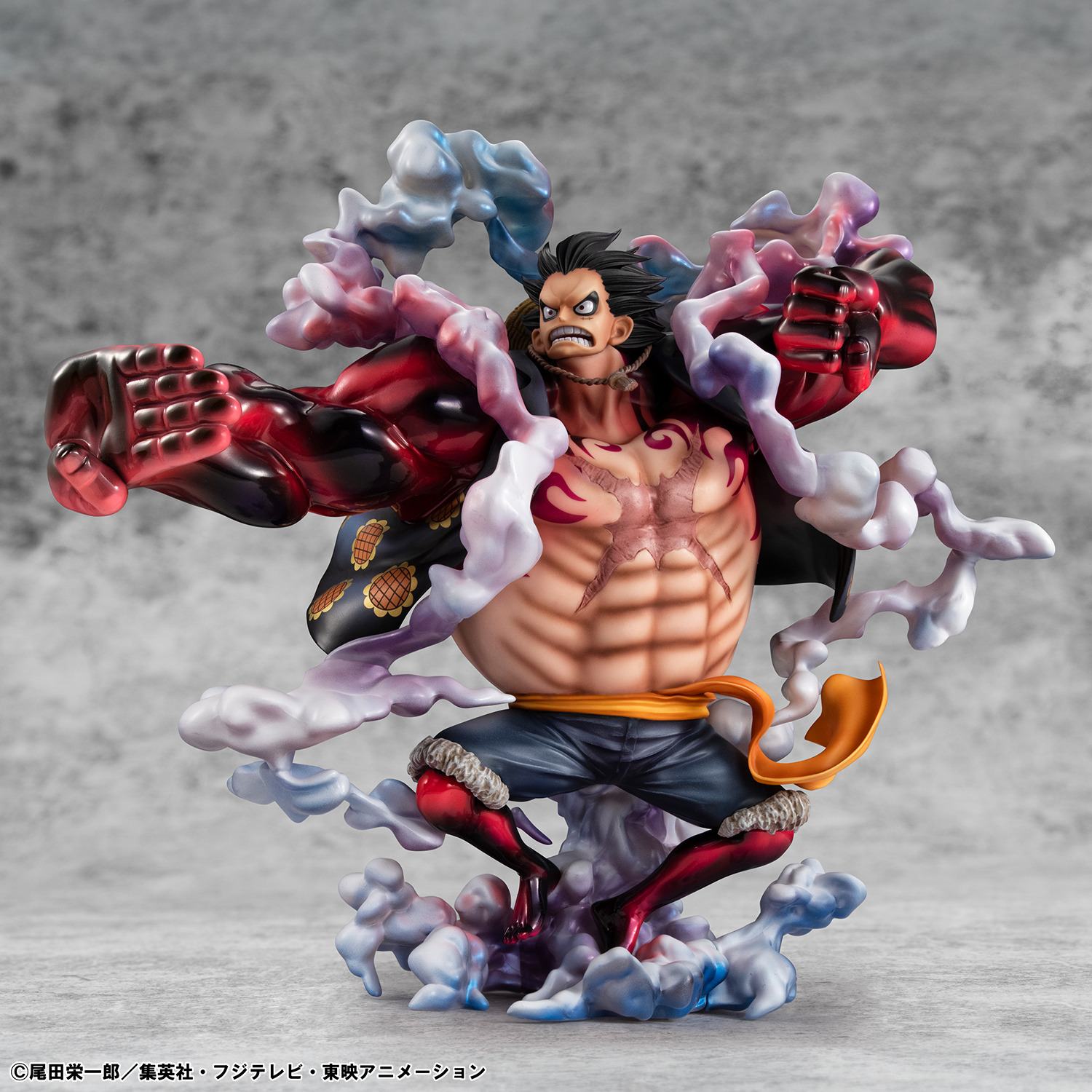 megahouse-one-piece-p-o-p-sa-maximum-luffy-gear-4-boundman-figur image 1