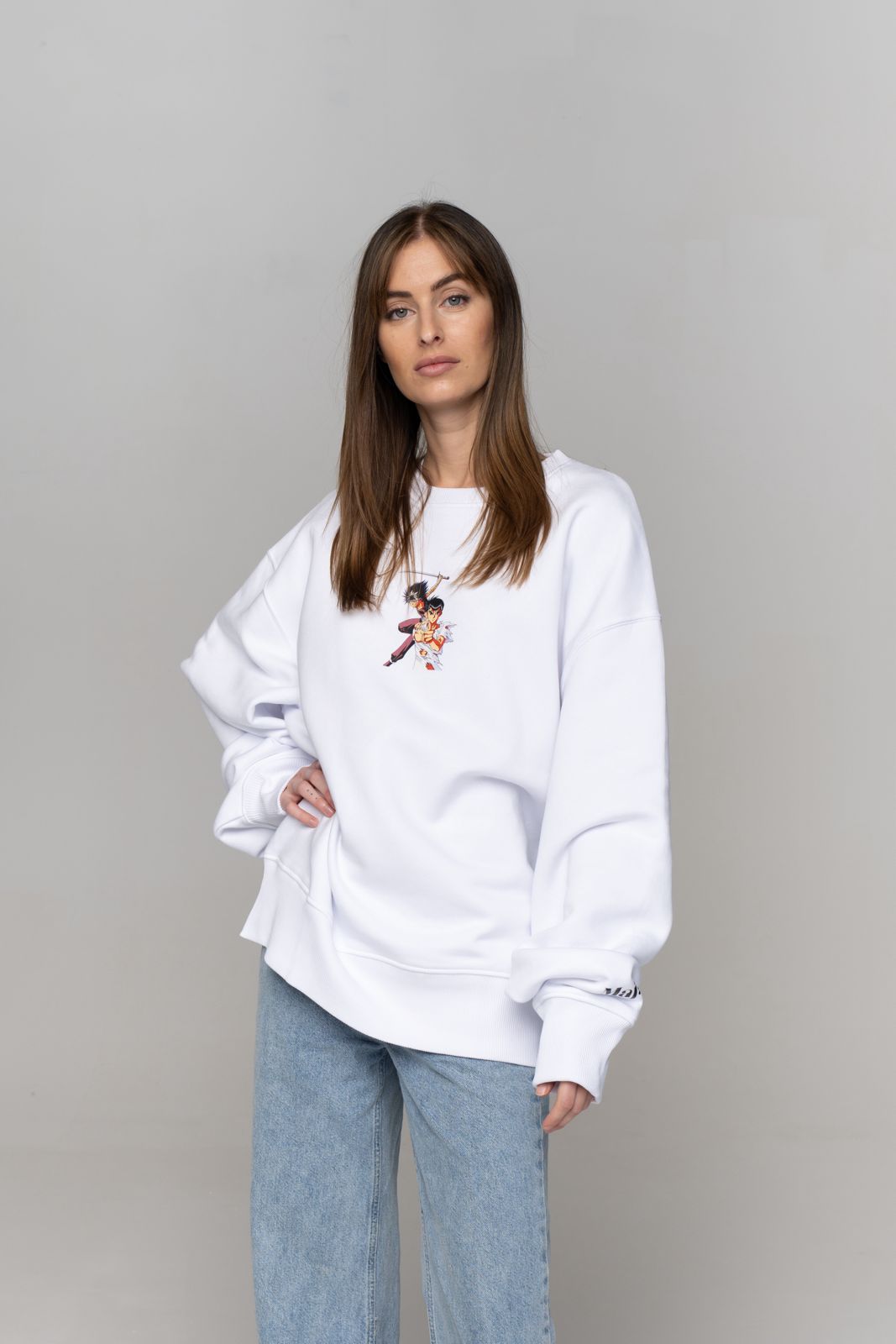 yu-yu-hakusho-motiv-2-pullover-wei-xl-organic-cotton image 2