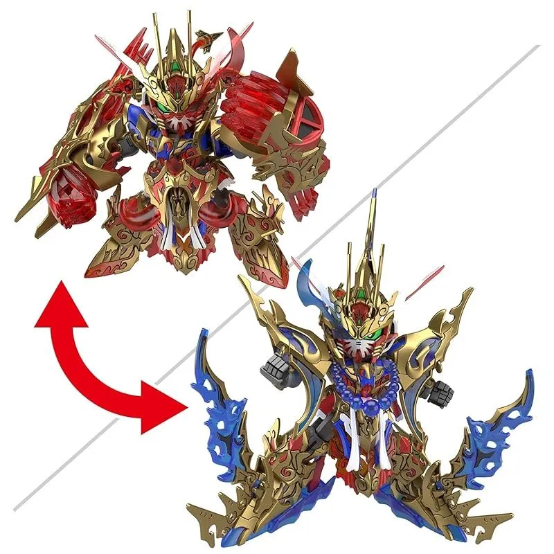 bandai-gundam-sdw-heroes-black-triharo-clear-set image 1