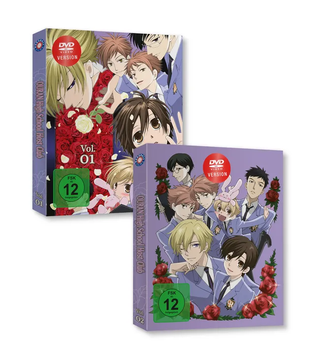 ouran-high-school-host-club-dvd-bundle-vol-1-2-komplett image 1