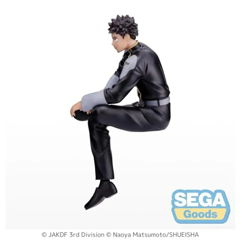 sega-kaiju-no-8-kafka-hibino-perching-figur-sitzend image 2