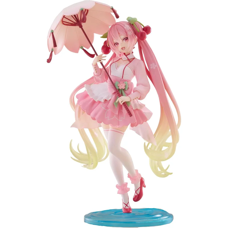 taito-vocaloid-sakura-miku-amp-figur-sakura-dress image 1