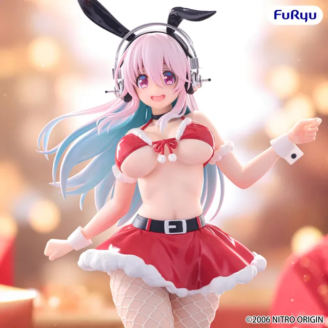 anistue-figure-art-s-super-sonico-santa-bicute-bunnies-figur image 1