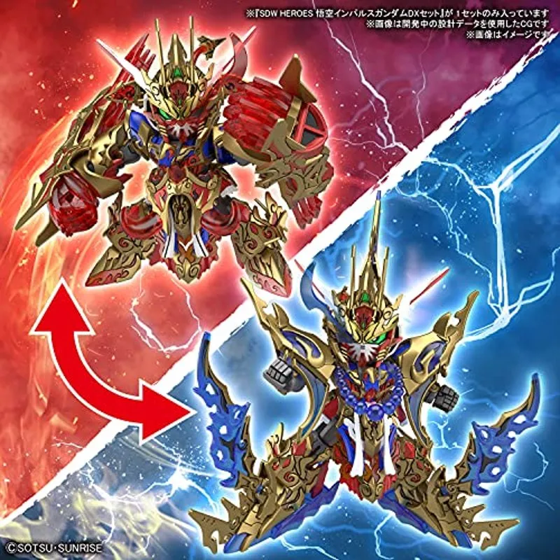 bandai-gundam-sdw-heroes-black-triharo-clear-set image 3