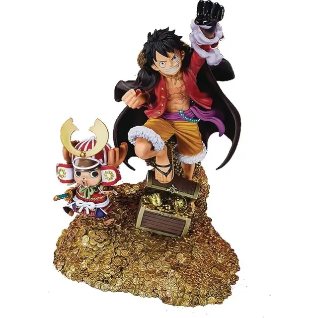 bandai-one-piece-figuartszero-luffy-figur-wt100-diorama image 1
