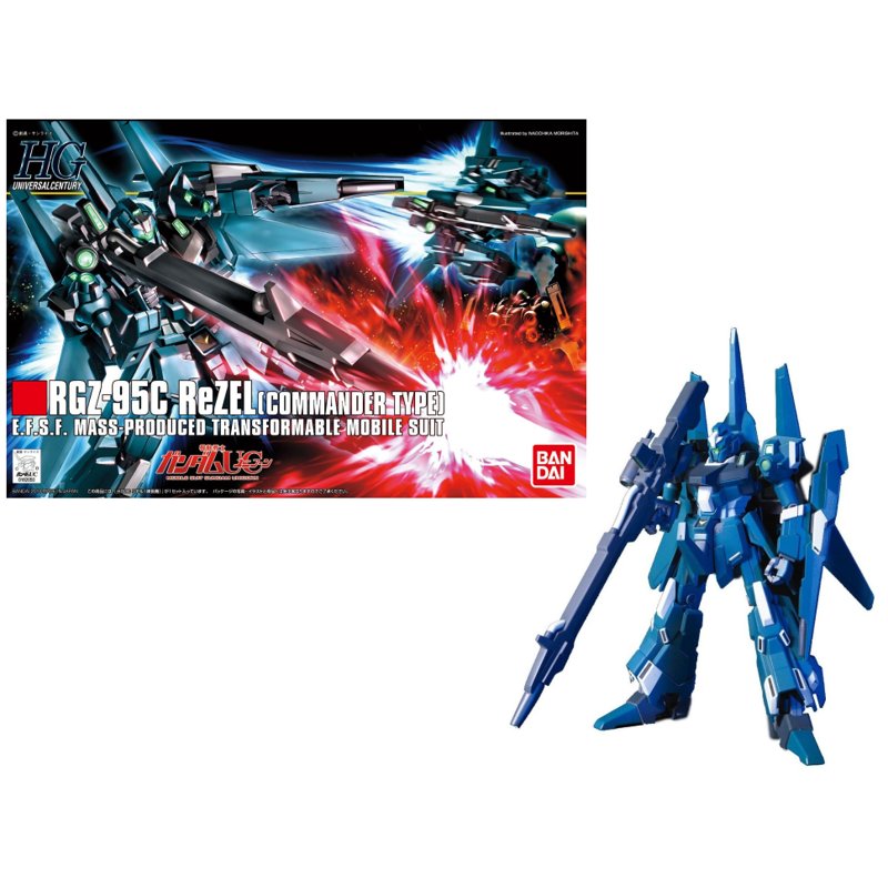 bandai-hguc-1-144-rezel-captain-gunpla-modellbausatz image 3