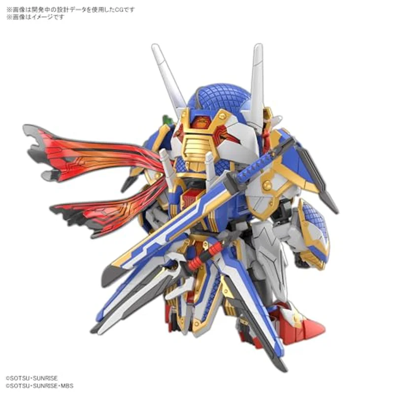 bandai-sdw-heroes-onmitsu-gundam-aerial-modellbausatz-sd image 4