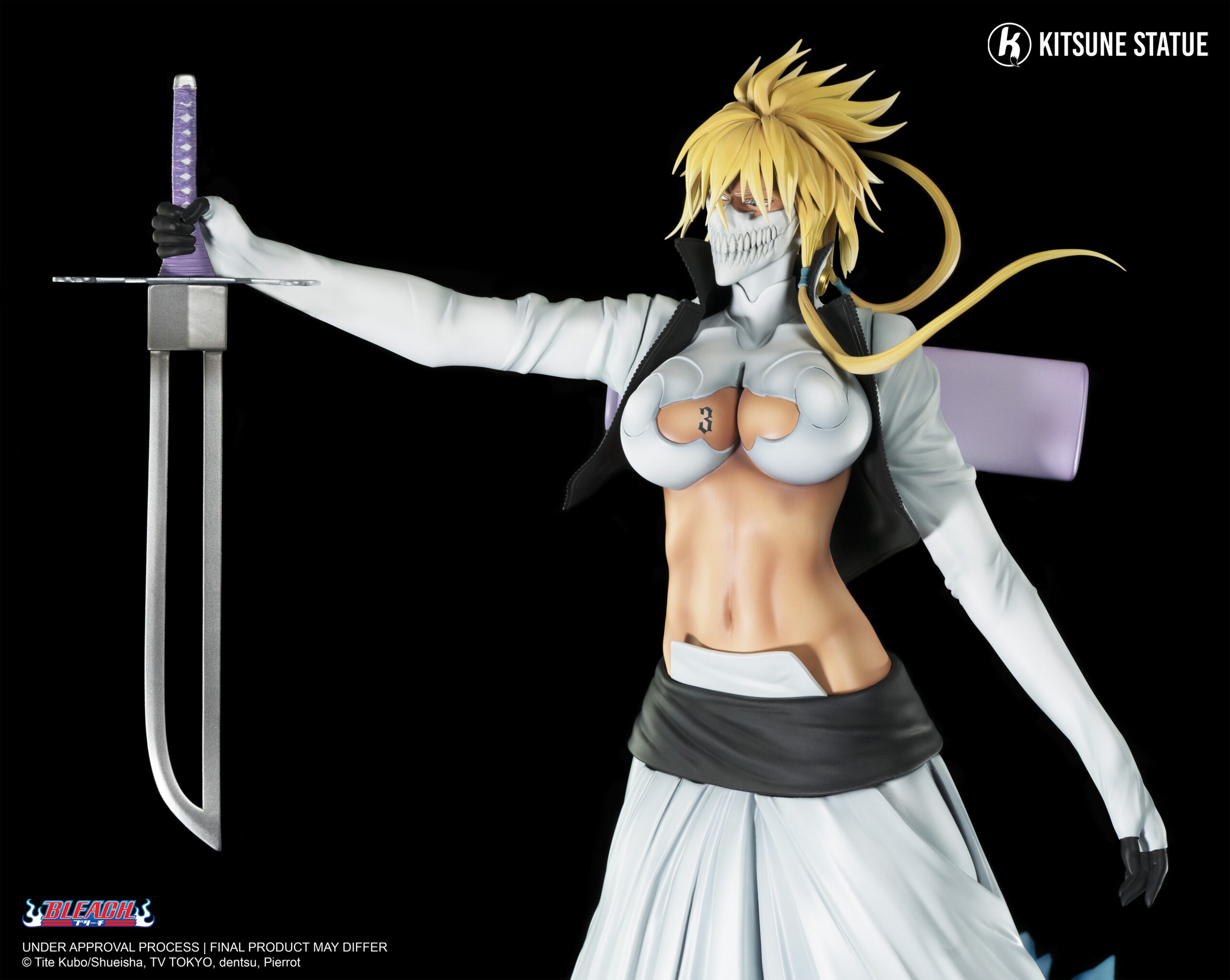 anistue-scale-area-bleach-tia-hallibel-kitsune-resin-statue-1-4 image 6