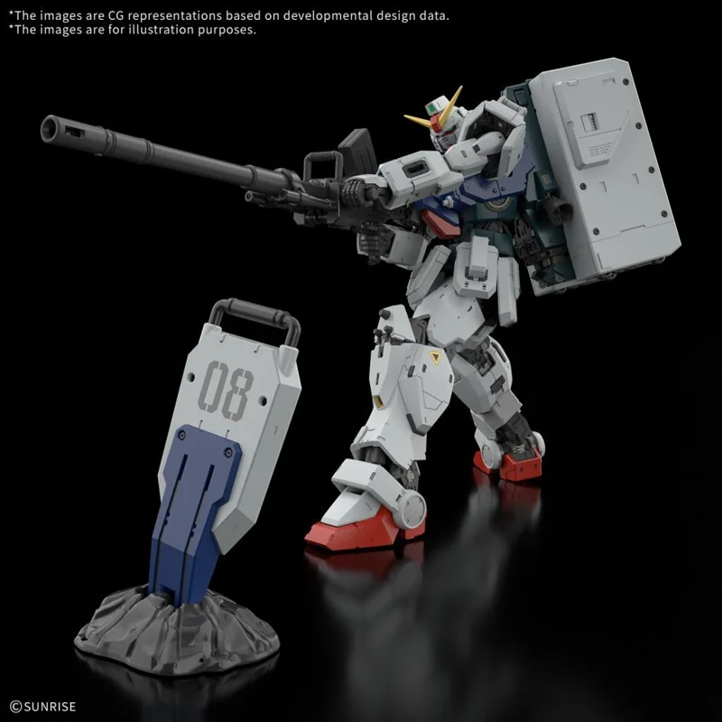 bandai-rg-44-gundam-ground-type-gunpla-1-144-modellbausatz image 3
