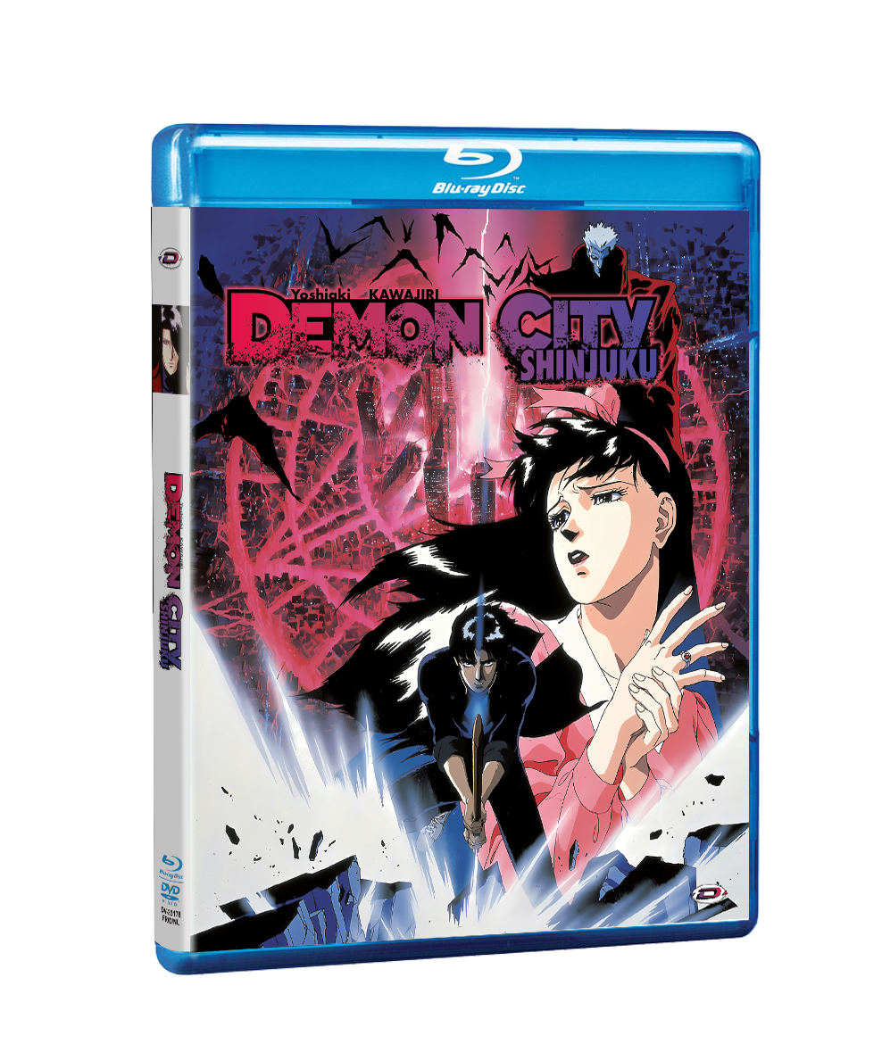 demon-city-shinjuku-a4-collector-s-blu-ray-dvd-booklet image 2