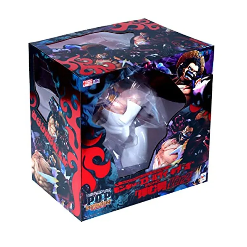megahouse-one-piece-ruffy-gear-4th-boundman-wano-p-o-p-figur image 4